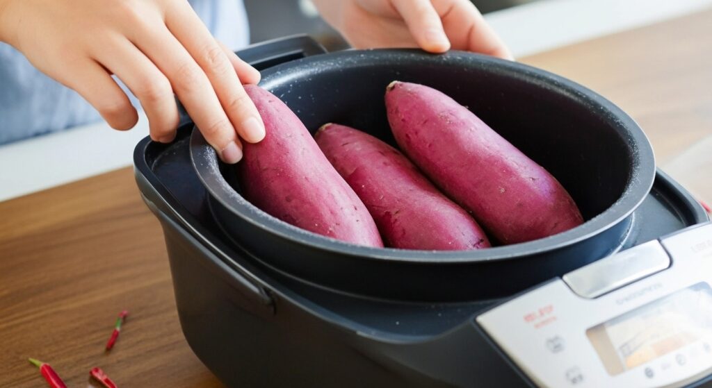 さつまいも 炊飯器 危険