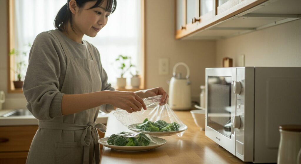 ブロッコリー レンジ まずい