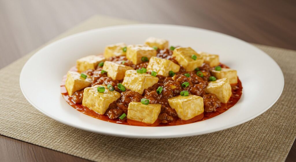 麻婆豆腐 甘くする