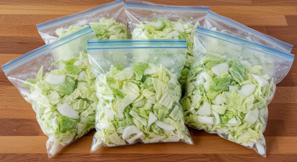 白菜を冷凍 まずい