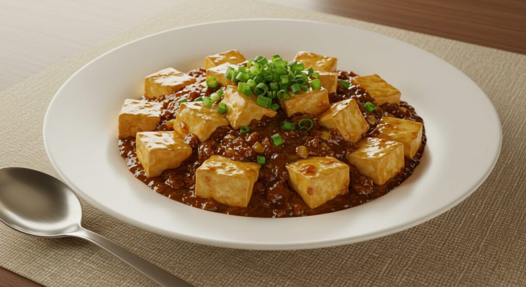 麻婆豆腐 甘くする