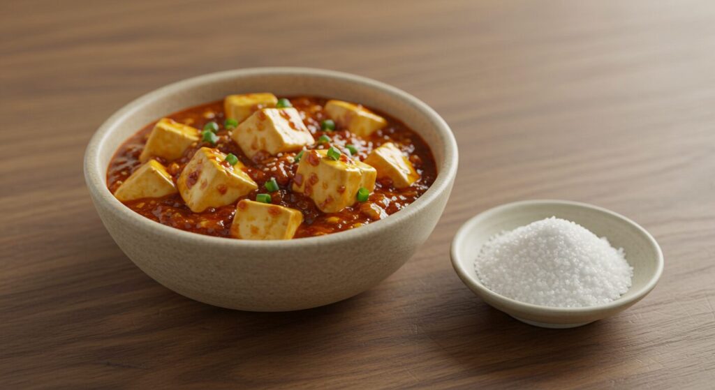 麻婆豆腐 甘くする