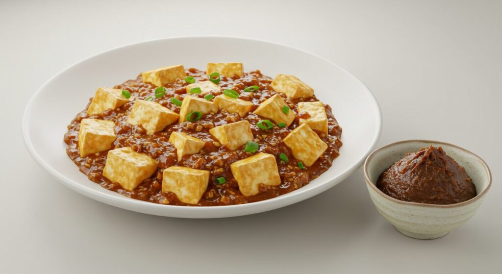 麻婆豆腐 甘くする