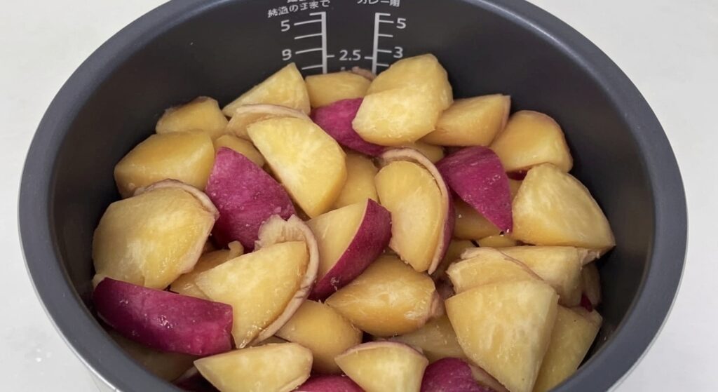 さつまいも 炊飯器 危険