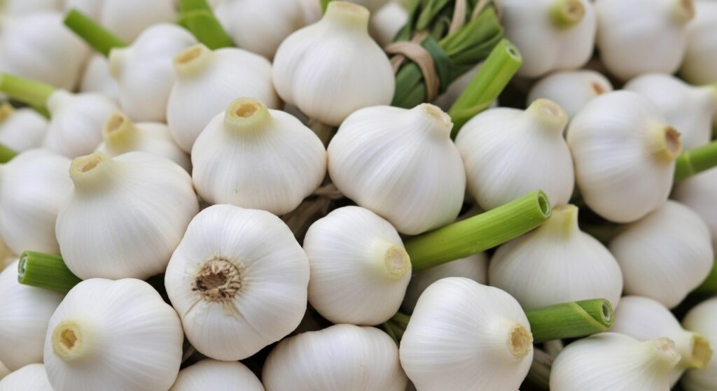 ニンニクにカビが生えても食べられる？