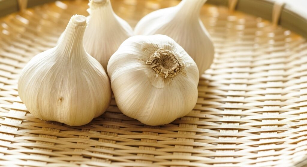 カビをニンニクに生やさない保存術