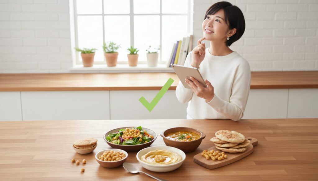 「体に悪い」を避けるひよこ豆の食べ方