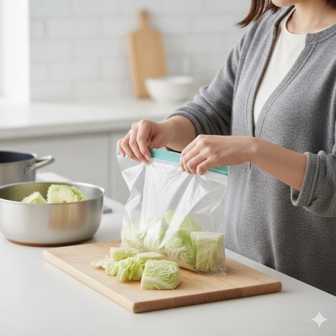 白菜は冷凍保存できる?