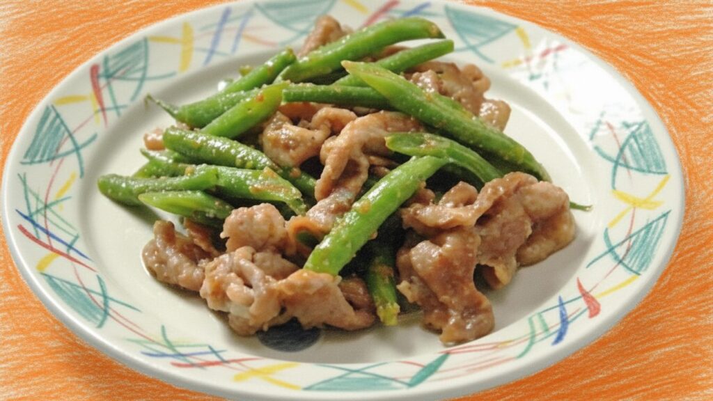 炒め物でシャキッとさせる