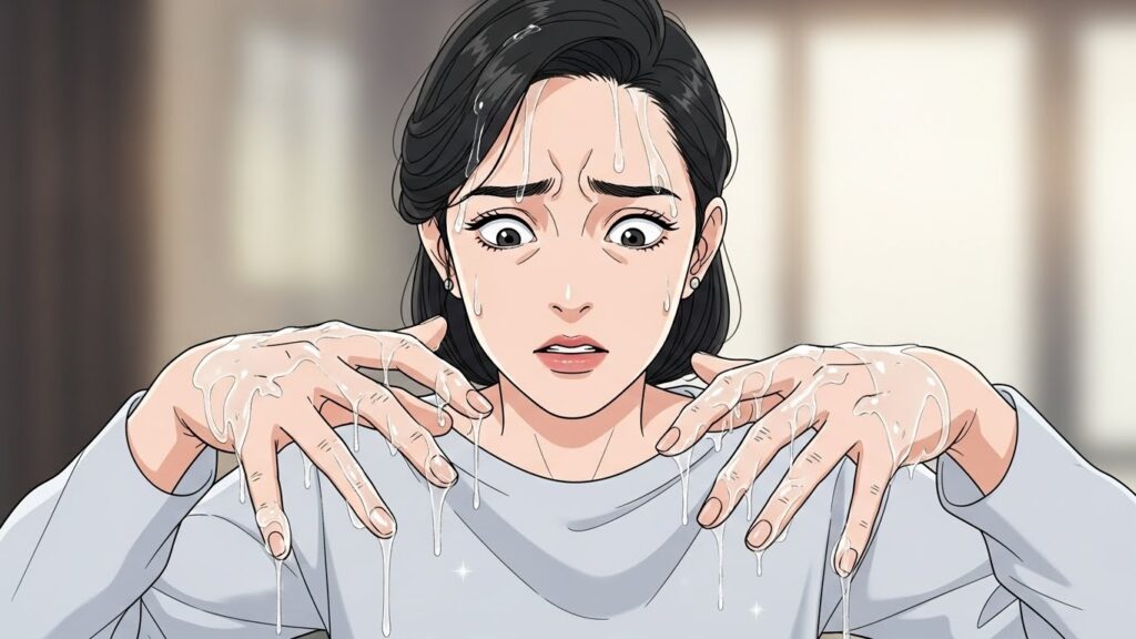 手についたベタベタの落とし方