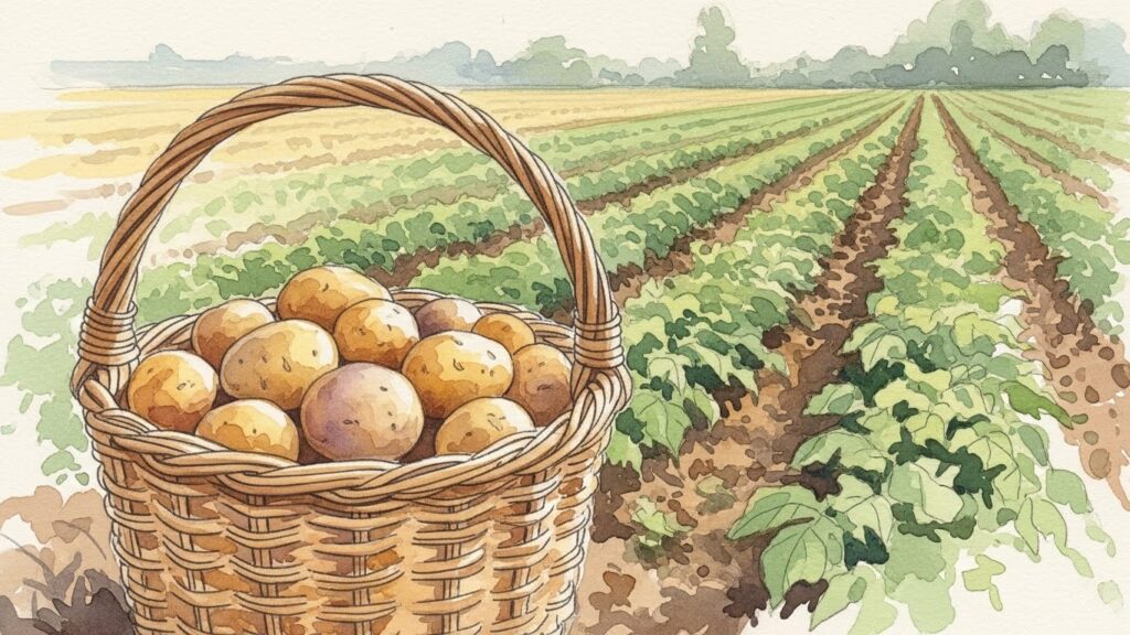 皮が薄くて煮崩れしやすい特徴