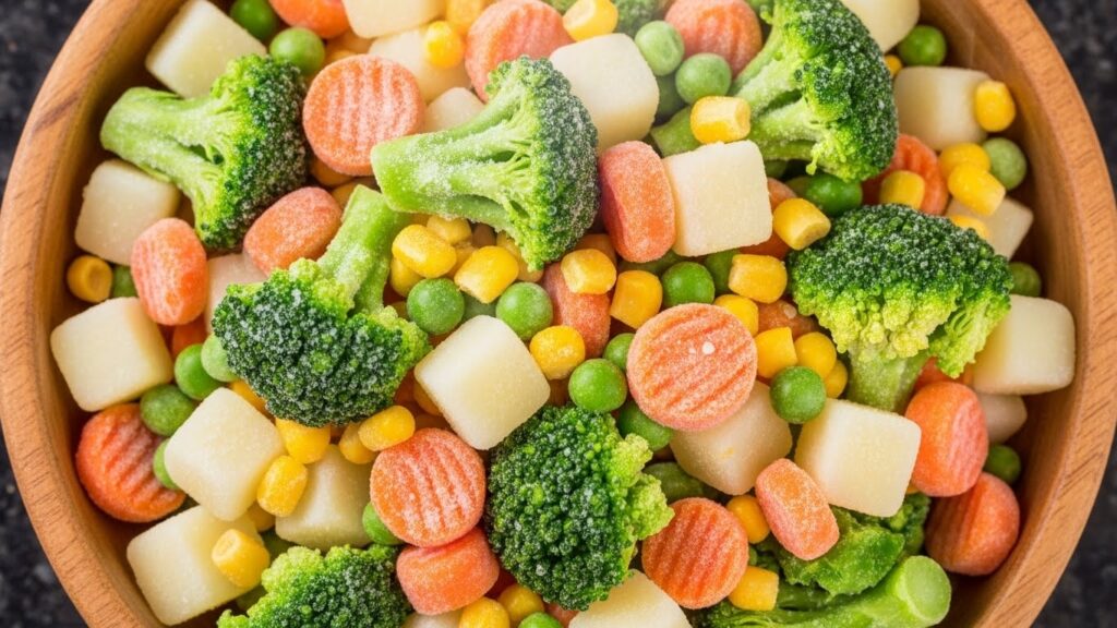 スープで煮崩れを防ぐ