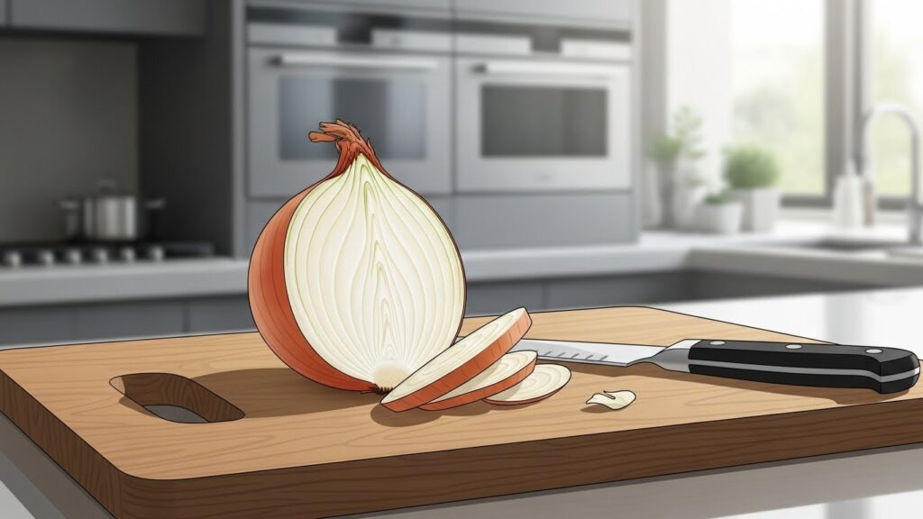 玉ねぎから出る白い汁の正体とは