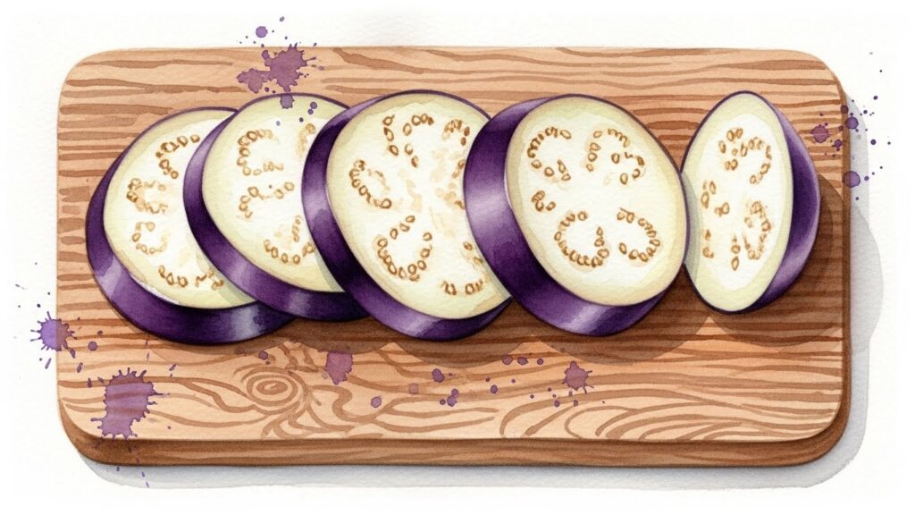 濃い味付けで苦いなすをリメイク