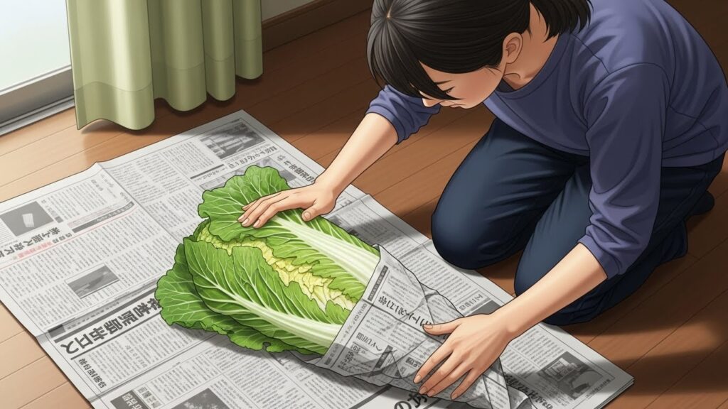 カビを防ぐ正しい白菜の保存方法