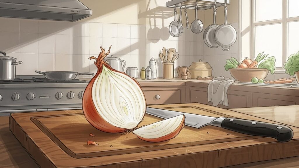 玉ねぎの白い汁と鮮度の関係