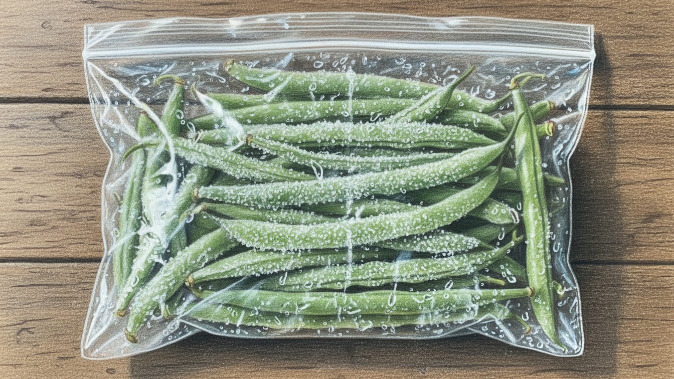 いんげんの冷凍はまずい？原因と美味しく食べる解凍テクニックと調理のコツ