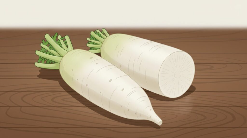 大根の白いカビは食べられる？