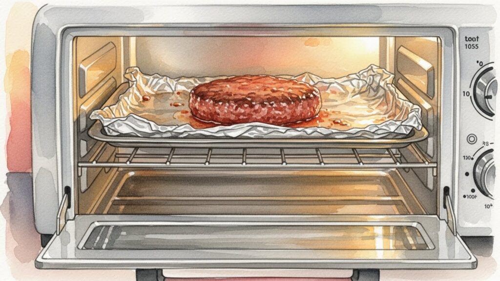 オーブンで焼き立ての味を再現