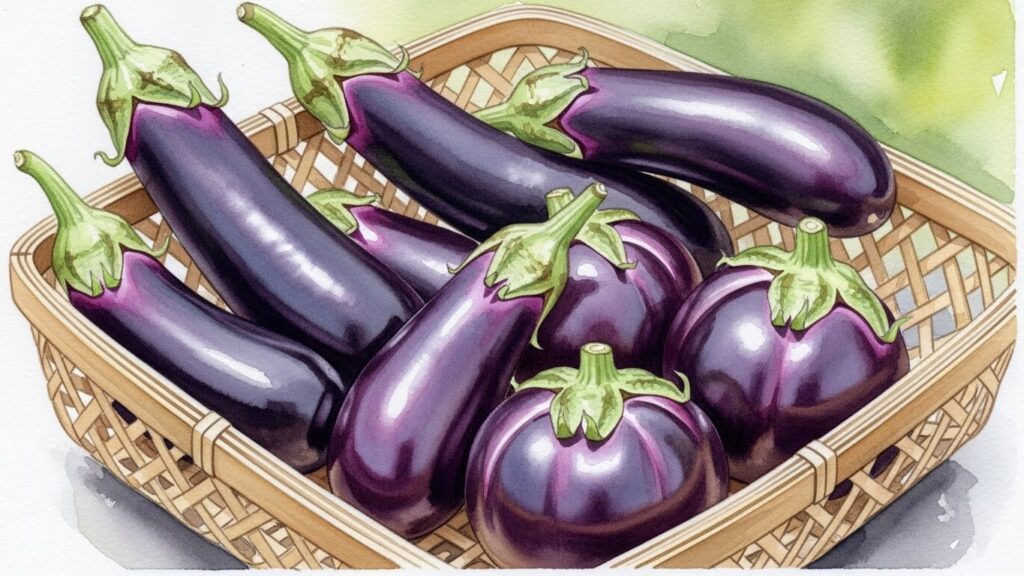 中身が茶色のなすは食べられる？