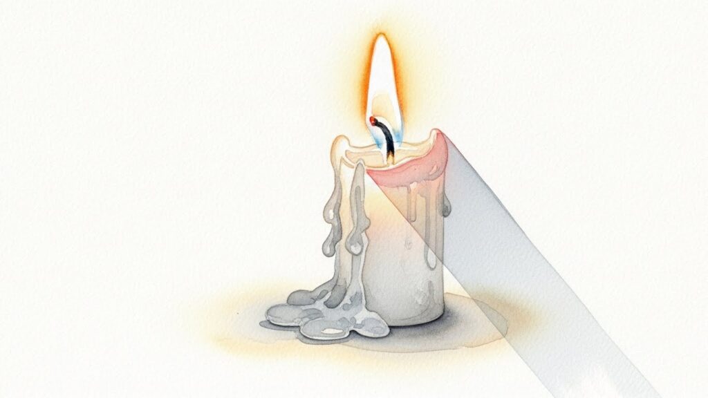 ろうそくの芯代用に使える身近な素材