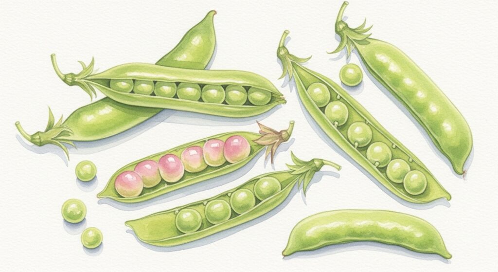 スナップエンドウの白い斑点は食べられるのかと対策