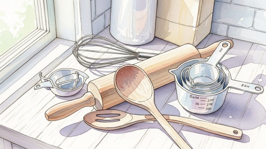 フライ返しをゴムベラの代用にする時の注意点