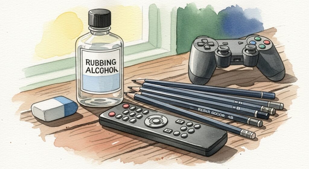 556以外で接点復活剤の代用になるアルコールの活用法