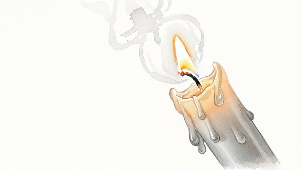 ろうそくの芯代用で失敗しない自作術