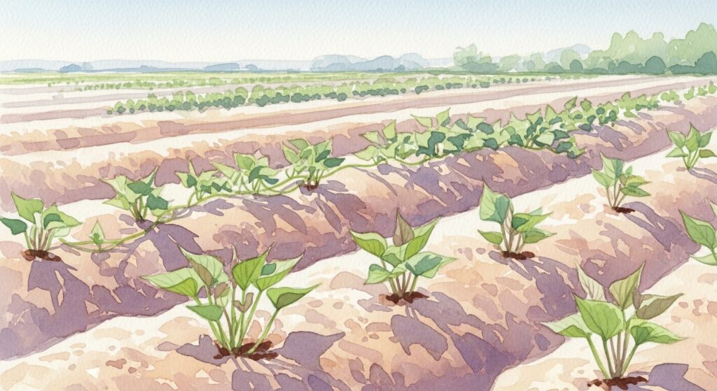 さつまいもの土作りにおける苦土石灰の注意点