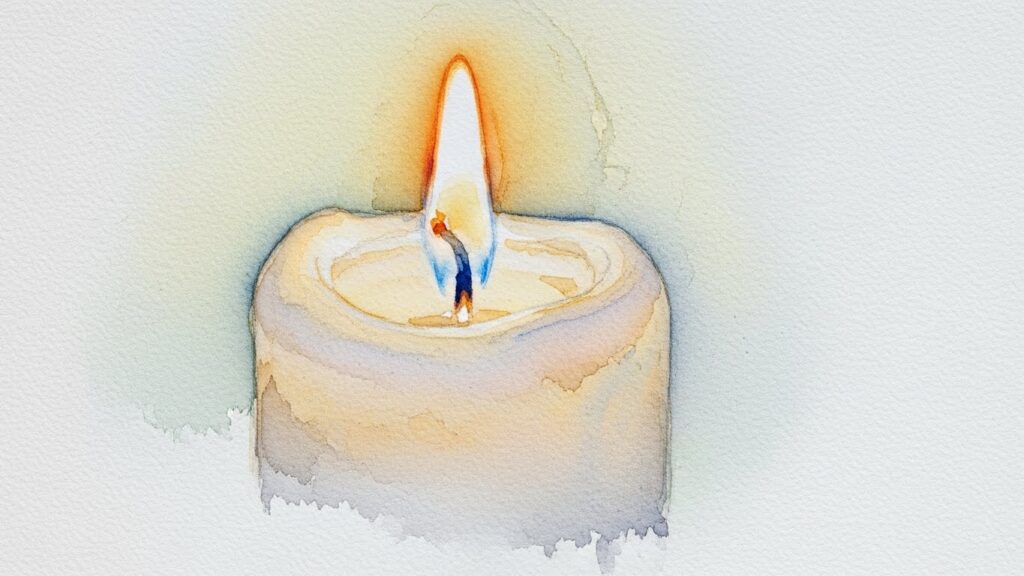 芯の太さや本数で炎の大きさが変わる理由