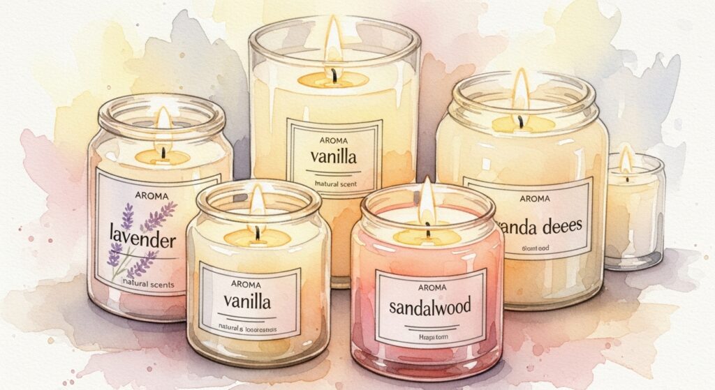 アロマキャンドルの芯の代用は家にあるもので簡単にできる?