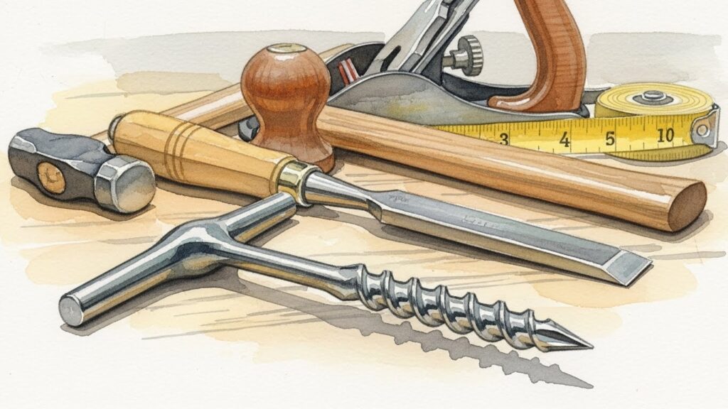 家にあるもので解決!キリの代用になる身近な道具たち