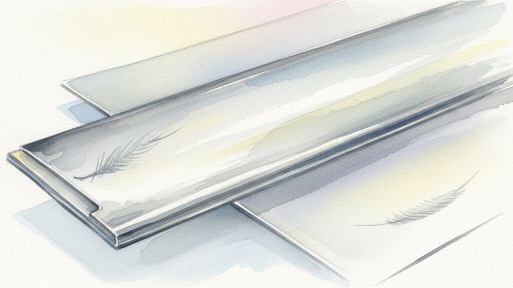 窓ガラスの透かして写す古典的な手を利用する方法