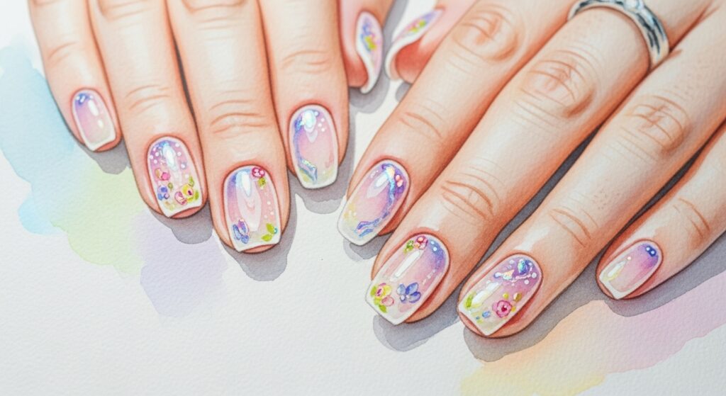 コットンの繊維がつかない工夫をする