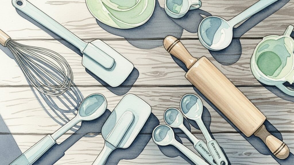 ゴムベラの代用として使える身近なキッチン道具