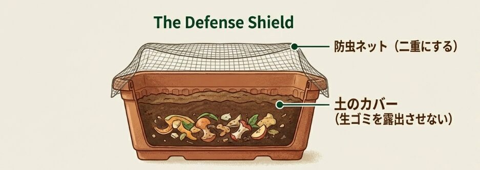 虫の発生を防ぐ対策