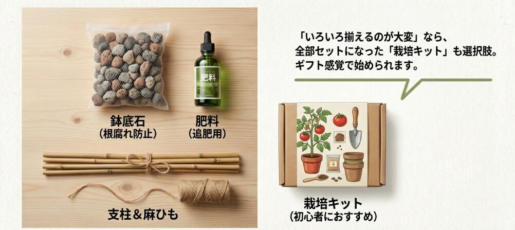 栽培キットも検討