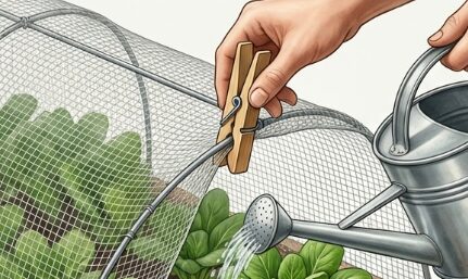 自作後の洗濯バサミ活用