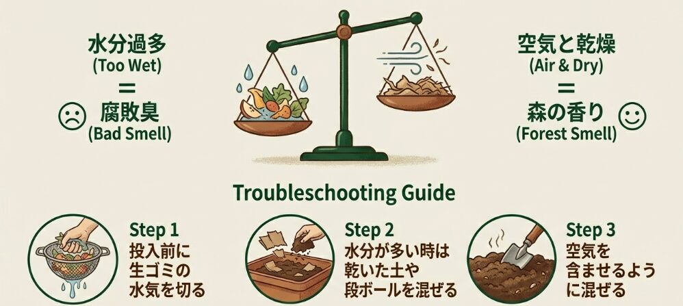 気になる匂いを抑えるコツ