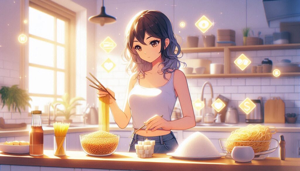 ゼンブヌードルは糖質が高い?