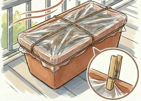 風で飛ばないように固定する工夫