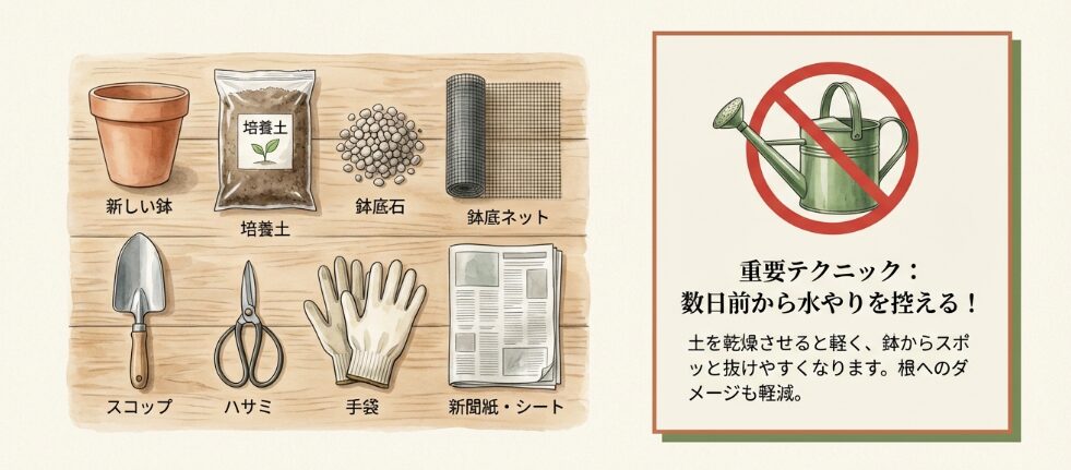 失敗しないための事前準備