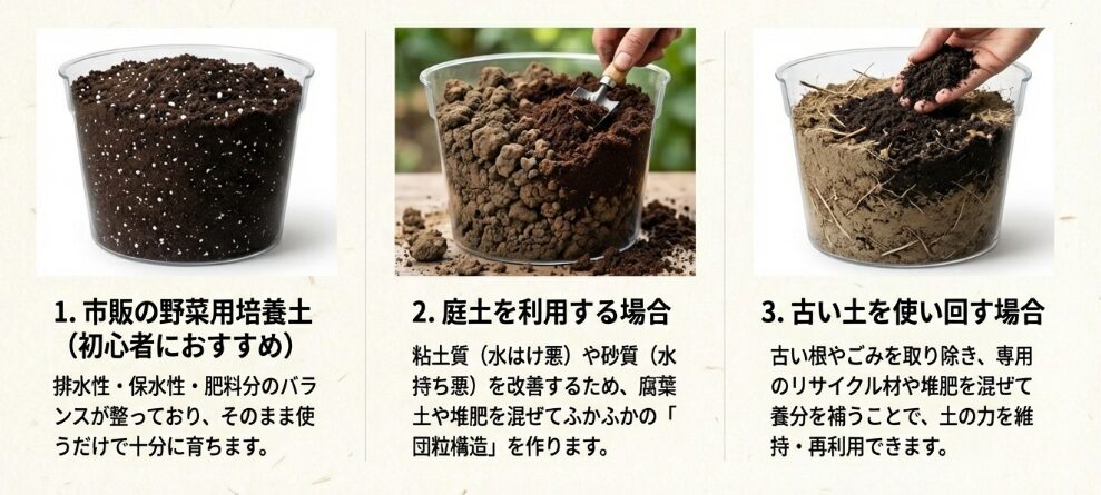 家庭菜園で失敗しない土づくり