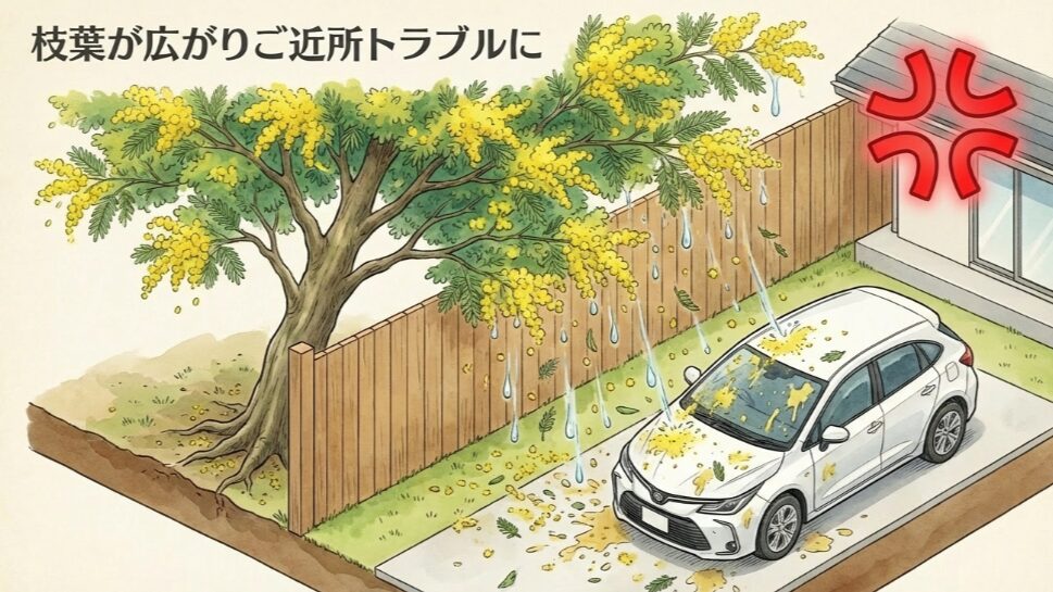 カイガラムシなどの害虫被害