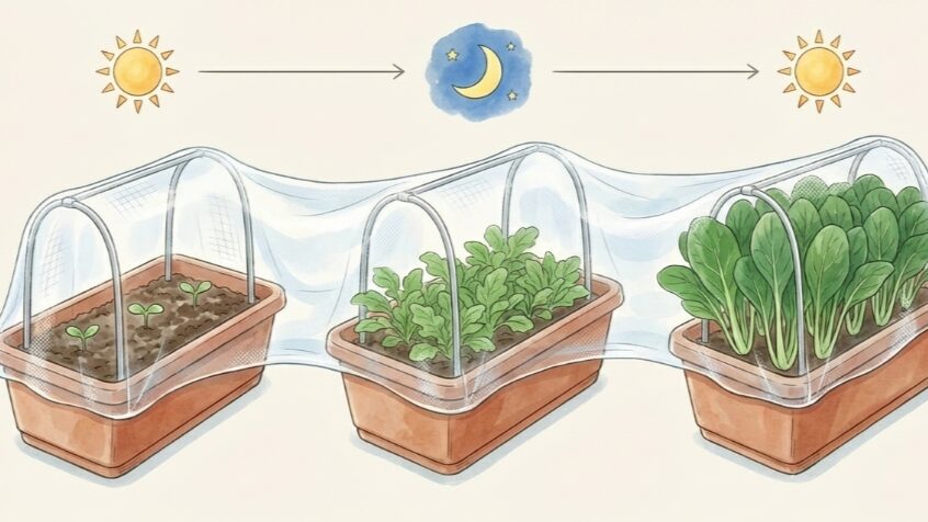 いつまで被せておくべきか