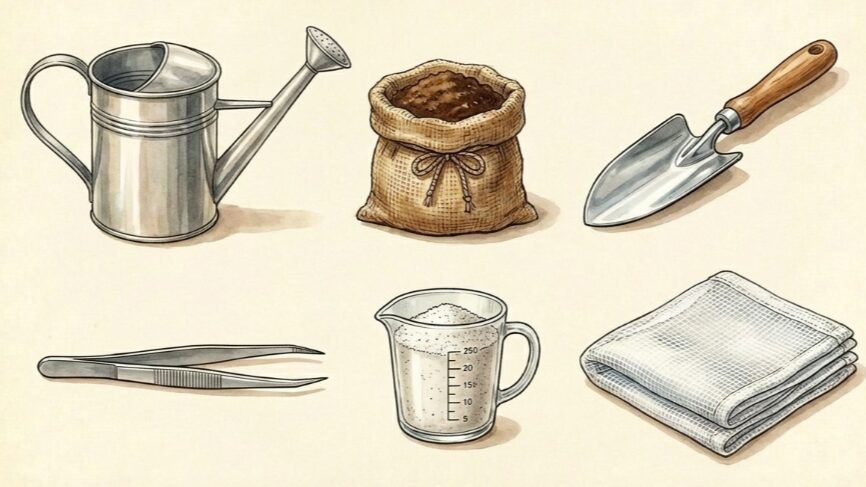 小松菜がプランターで大きくならない時の対策