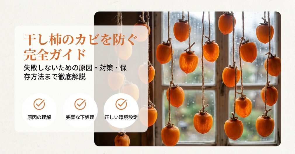 干し柿のカビを防ぐ完全ガイド
