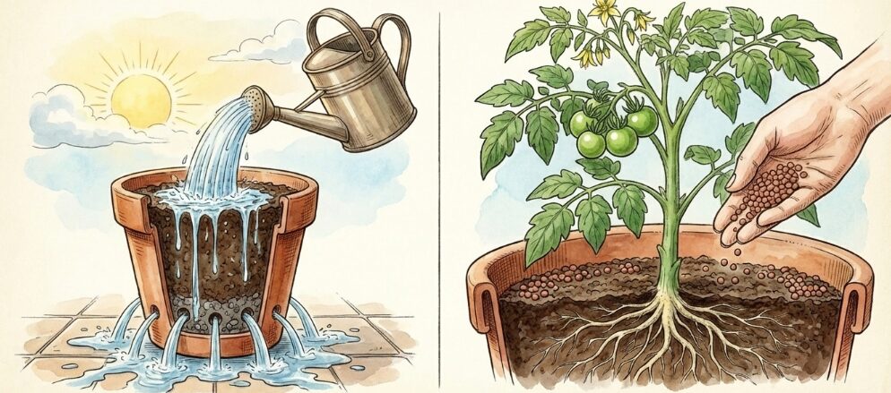 失敗しない水やりと肥料のコツ
