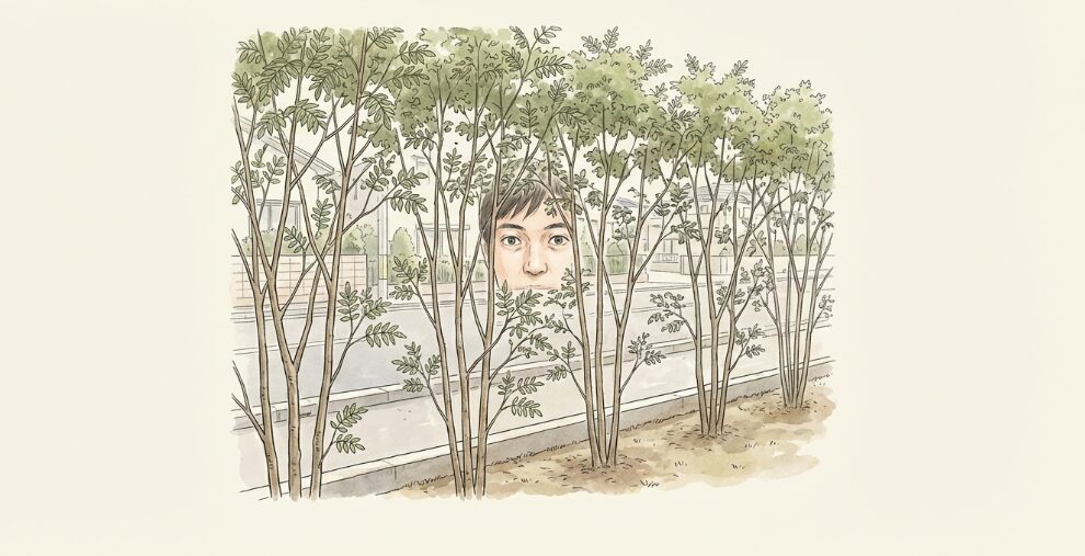 目隠し目的で選んだことの思わぬ失敗